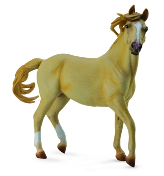 MUSTANG HENGST HELL PALOMINO 1:12 (DELUXE)