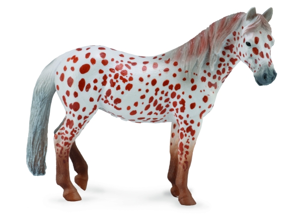 BRITISH SPOTTED PONYSTUTE CHESTNUT-LEOPARDFARBEN (XL)