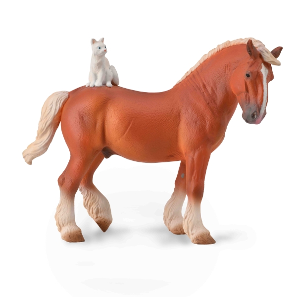 PFERD MIT KATZE (XL)