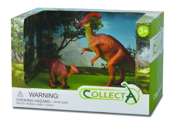 2 ST DINOSAURIER SET, OPEN BOX