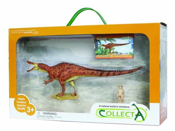 BARYONYX MIT BEWEGLICHEM KIEFER, 1:40 DELUXE WINDOW BOX