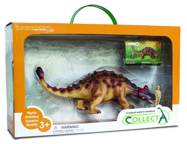 ANKYLOSAURUS 1:40 DELUXE, WINDOW BOX