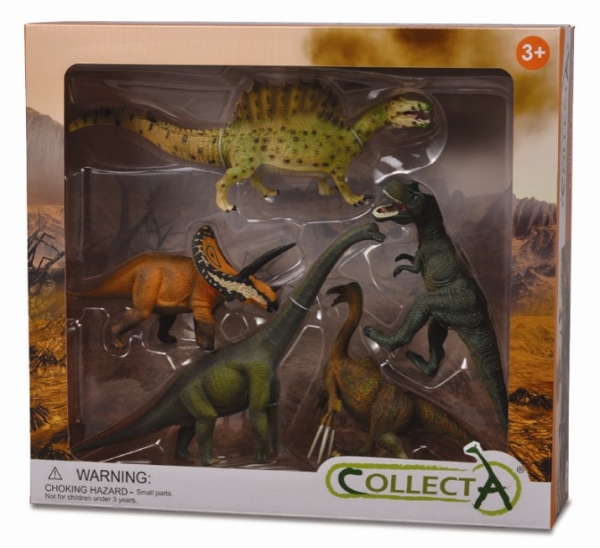 5 ST PRÄHISTORISCHES LEBEN SET WINDOW BOX