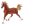 ARABER HENGST FUCHSFARBEN 1:12 DELUXE, WINDOW BOX