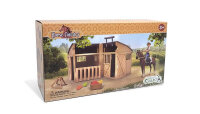 REITERIN & ZUBEHÖR MIT PFERDE- UND STALL BOX-SET