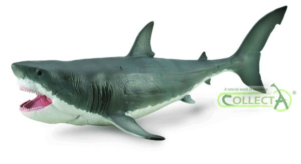 MEGALODON MIT BEWEGLICHEM KIEFER,  1:40 (DELUXE)