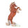 Gypsy Vanner Stute steigend, Fuchs - Deluxe Maßstab 1:12
